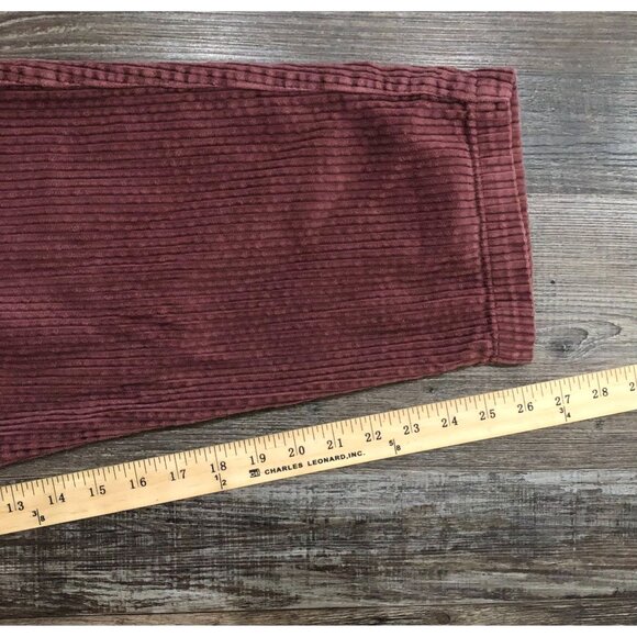 Urban Outfitters Womens Medium Burgundy Corduroy Pants - Picture 5 of 5